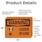 Signmission Radiation & Laser Sign, 18 in H x 24 in W, Vinyl Decal, Rectangle OS-2PACK-WS-D-1824-L-12231 - alternate 3